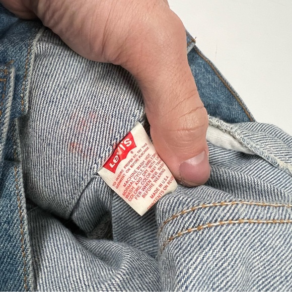 026 - VINTAGE 80s KINGS X ROCK BAND LEVIS DENIM JACKET - Picture 9 of 9